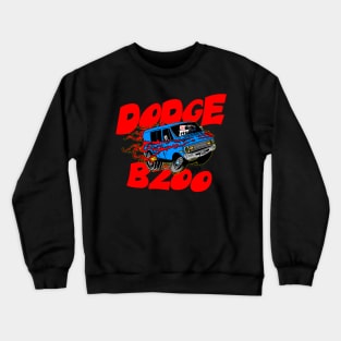 B200 Dodge Van by Crazy Tate Crewneck Sweatshirt